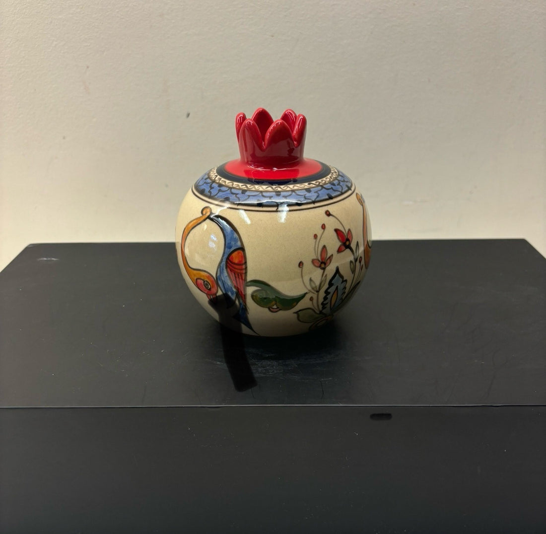Decorative Pomegranate Jar