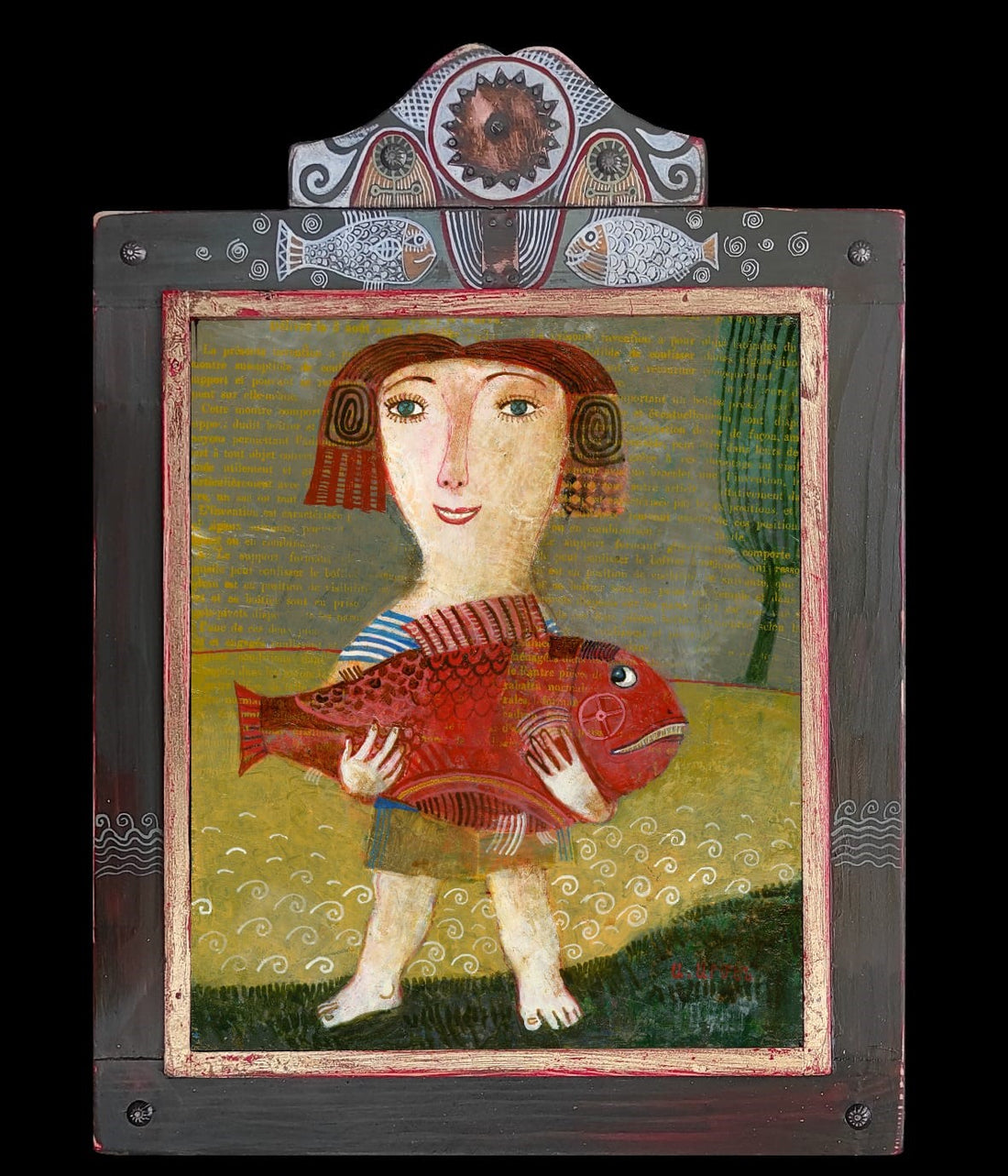 The Red Fish from The Yellow Sea