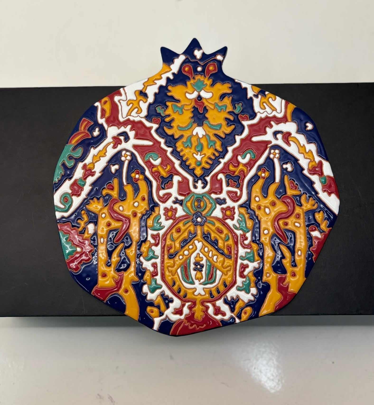 Pomegranate Under Dish